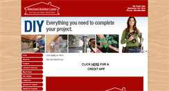 Desktop Screenshot of blanchardbuildingcenter.com